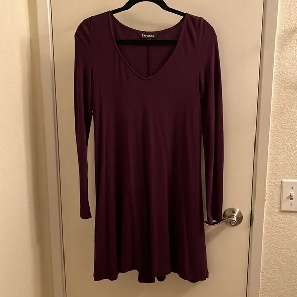 Express | Dresses | Express Oversized Burgundy Long Sleeve Sweater Dress | Poshmark Express | Dresses | Express Oversized Burgundy Long Sleeve Sweater Dress | Poshmark